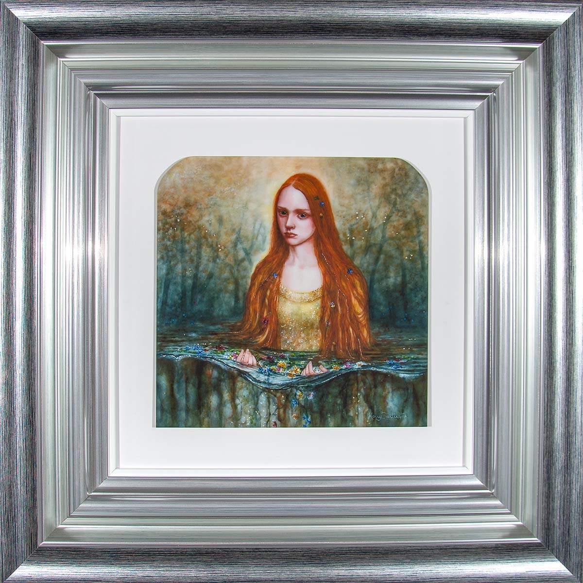Ophelia - Edition by artist Kerry Darlington - Wyecliffe Galleries