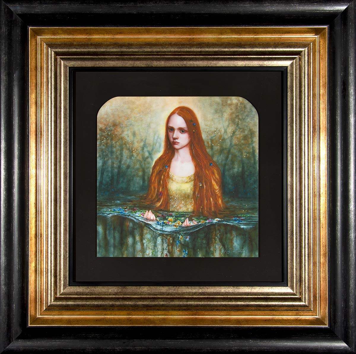 Ophelia - Edition by artist Kerry Darlington - Wyecliffe Galleries
