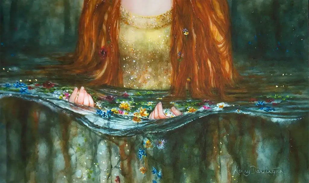 Ophelia - Edition by artist Kerry Darlington - Wyecliffe Galleries