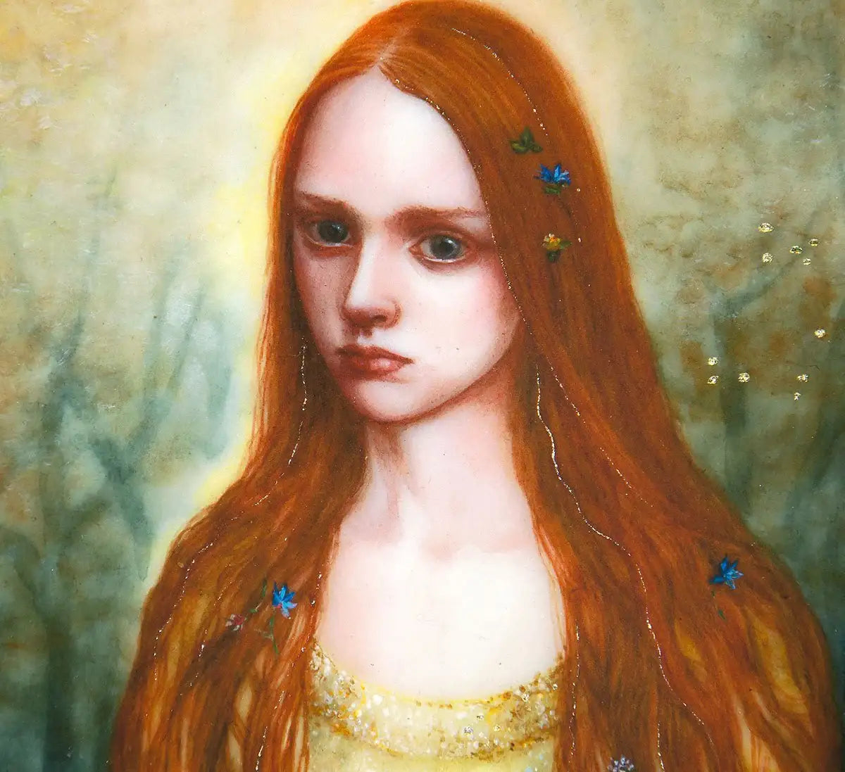 Ophelia and Nimue - Matching Edition Set by artist Kerry Darlington - Wyecliffe Galleries