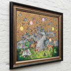 Our Own Little Paradise - Original - SOLD by artist Kerry Darlington - Wyecliffe Galleries