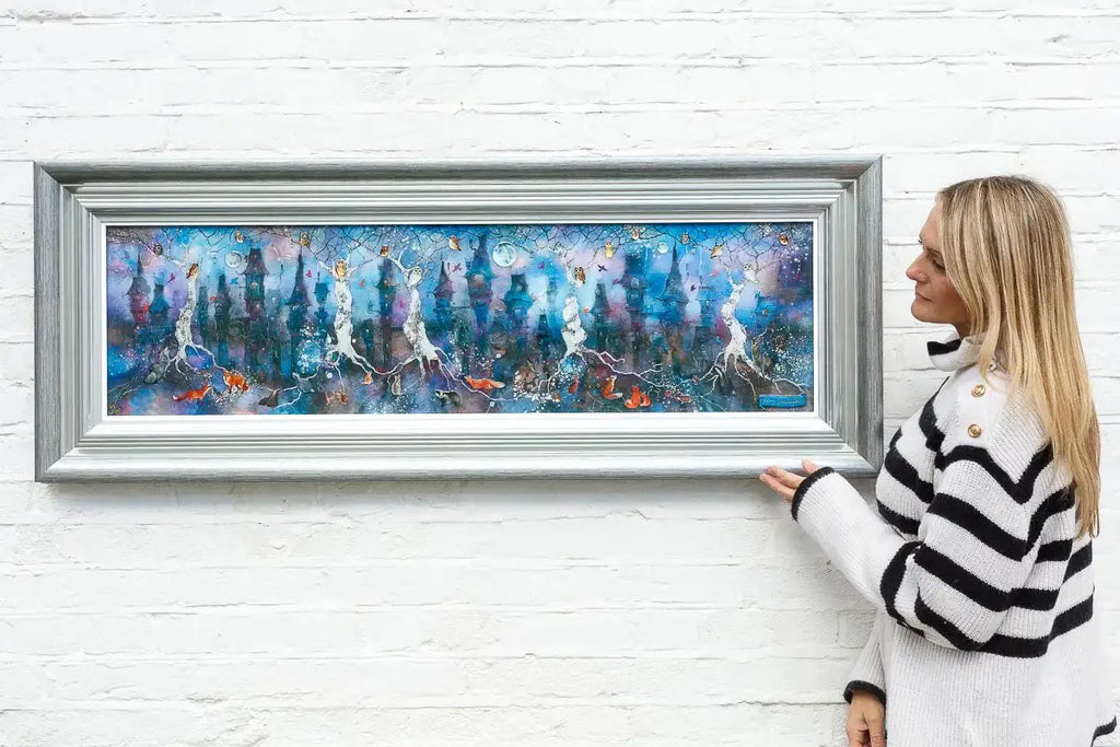 Owlets Hollow - Edition by artist Kerry Darlington - Wyecliffe Galleries