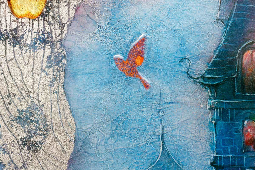 Owlets Hollow - Edition by artist Kerry Darlington - Wyecliffe Galleries