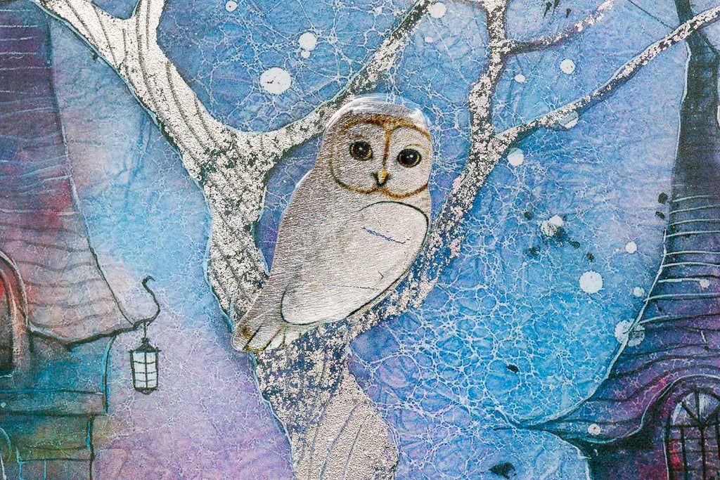 Owlets Hollow - Edition by artist Kerry Darlington - Wyecliffe Galleries