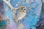 Owlets Hollow - Edition by artist Kerry Darlington - Wyecliffe Galleries