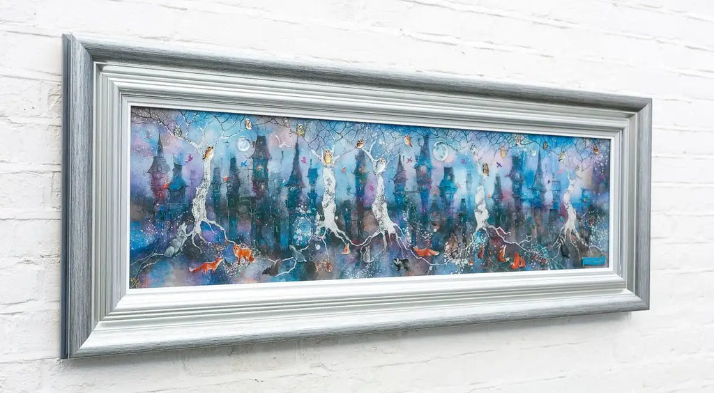 Owlets Hollow - Edition by artist Kerry Darlington - Wyecliffe Galleries