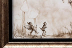 Peter Pan And The Faeries - Original - SOLD by artist Kerry Darlington - Wyecliffe Galleries