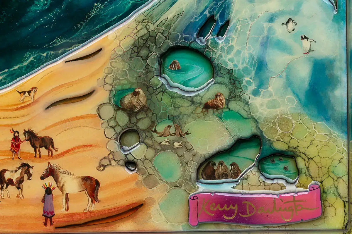 Peter Pan in Neverland - Edition by artist Kerry Darlington - Wyecliffe Galleries