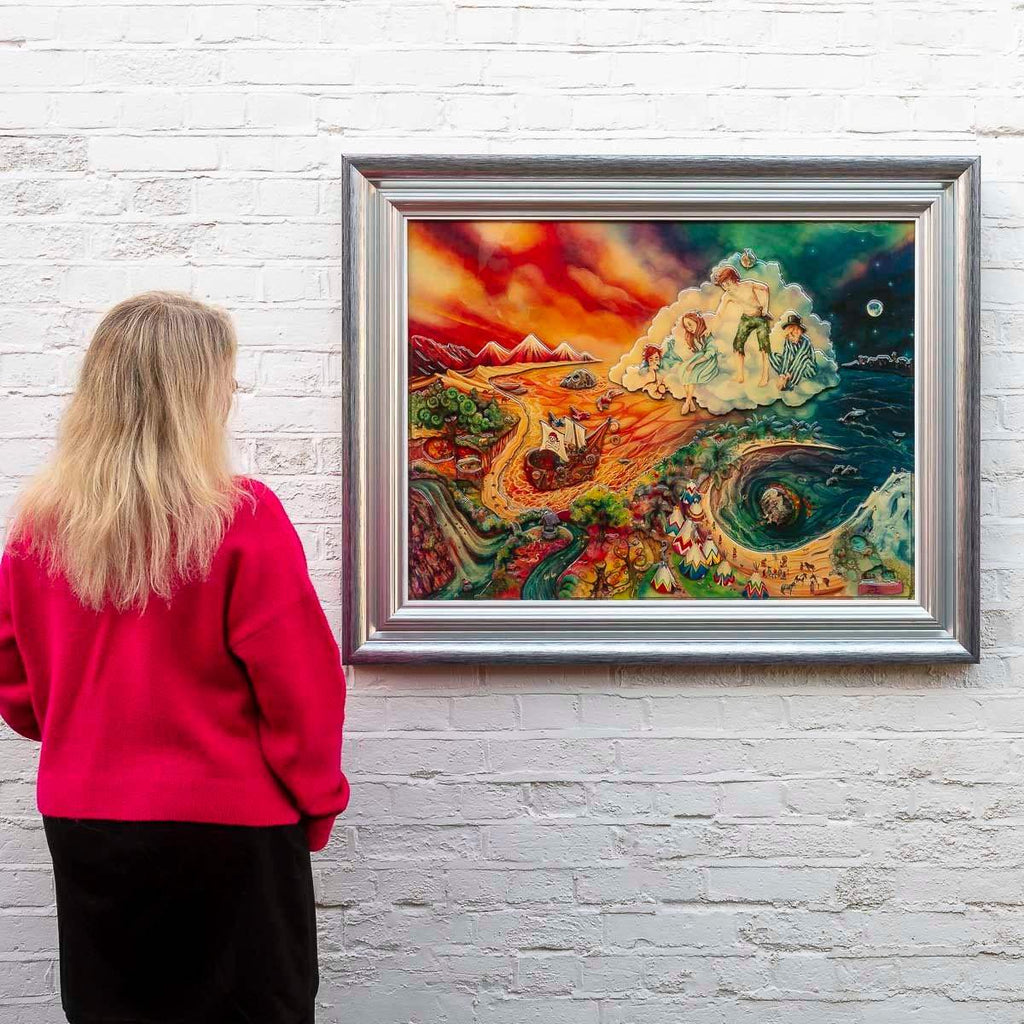 Peter Pan in Neverland - Edition by artist Kerry Darlington - Wyecliffe Galleries