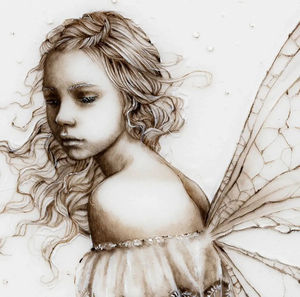 Pixie Dust - Original - SOLD by artist Kerry Darlington - Wyecliffe Galleries