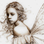 Pixie Dust - Original - SOLD by artist Kerry Darlington - Wyecliffe Galleries