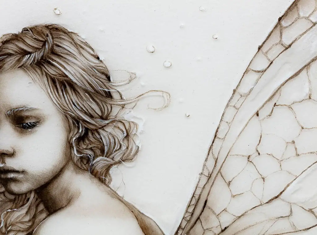 Pixie Dust - Original - SOLD by artist Kerry Darlington - Wyecliffe Galleries