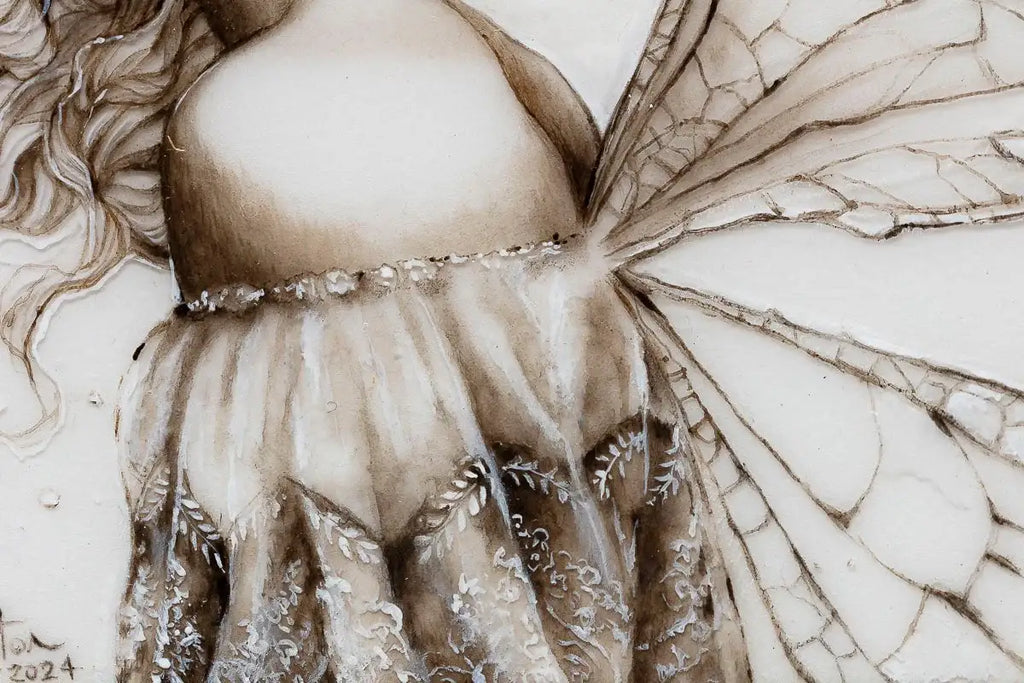 Pixie Dust - Original - SOLD by artist Kerry Darlington - Wyecliffe Galleries