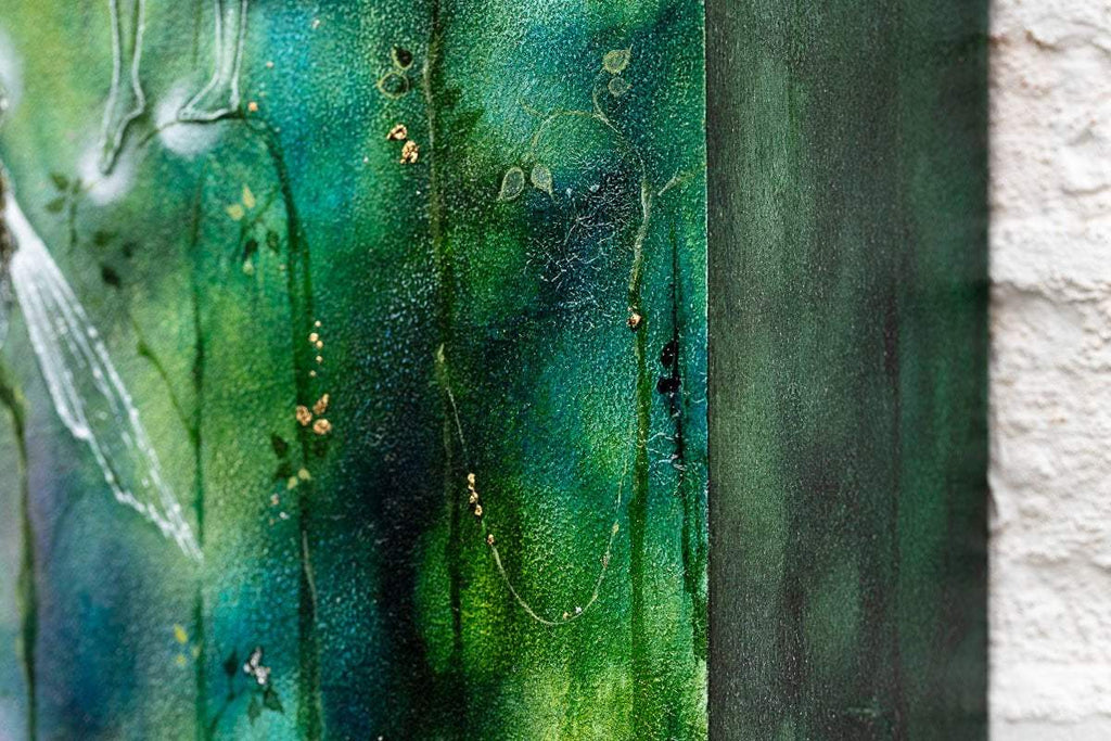 Pixie Glade - Original - SOLD by artist Kerry Darlington - Wyecliffe Galleries