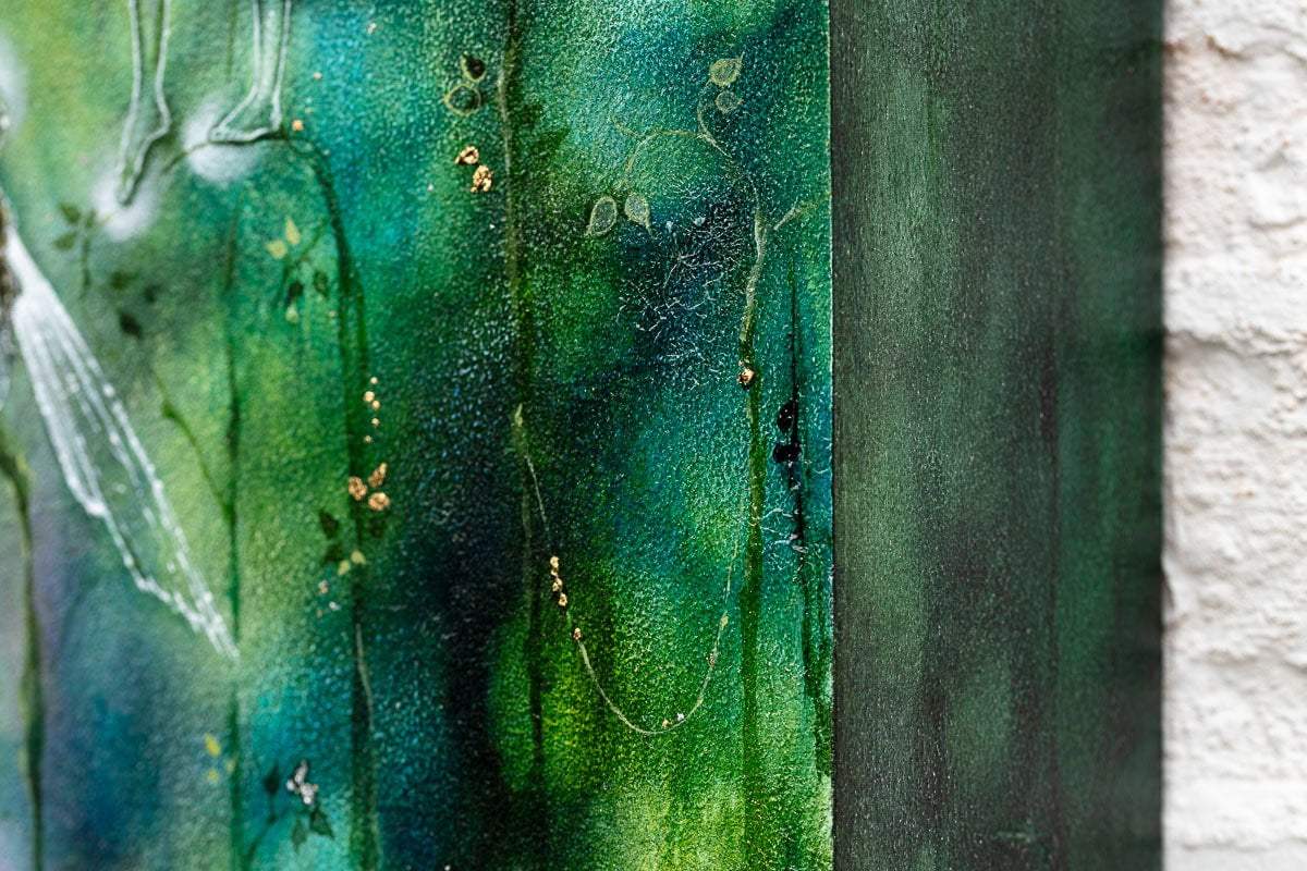 Pixie Glade - Original - SOLD by artist Kerry Darlington - Wyecliffe Galleries