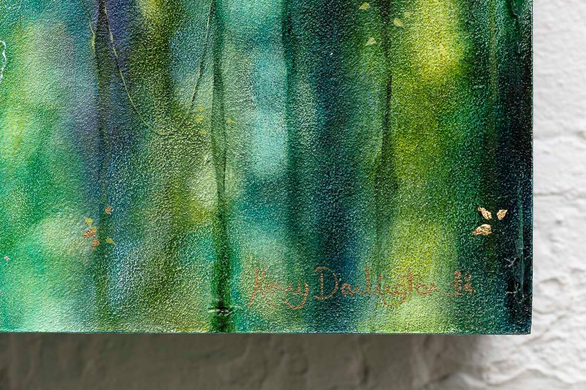 Pixie Glade - Original - SOLD by artist Kerry Darlington - Wyecliffe Galleries