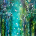 Pixie Glade - Original - SOLD by artist Kerry Darlington - Wyecliffe Galleries