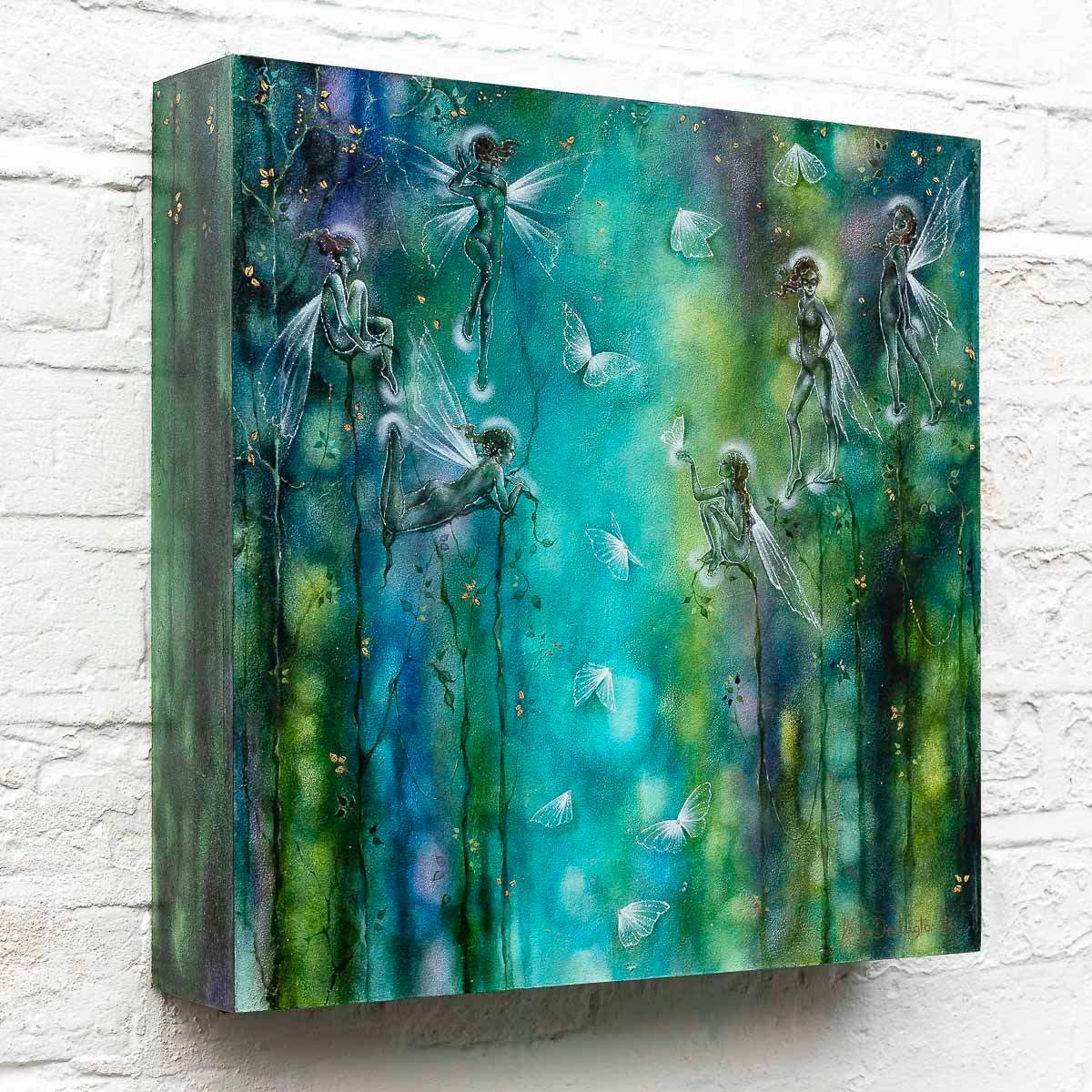 Pixie Glade - Original - SOLD by artist Kerry Darlington - Wyecliffe Galleries