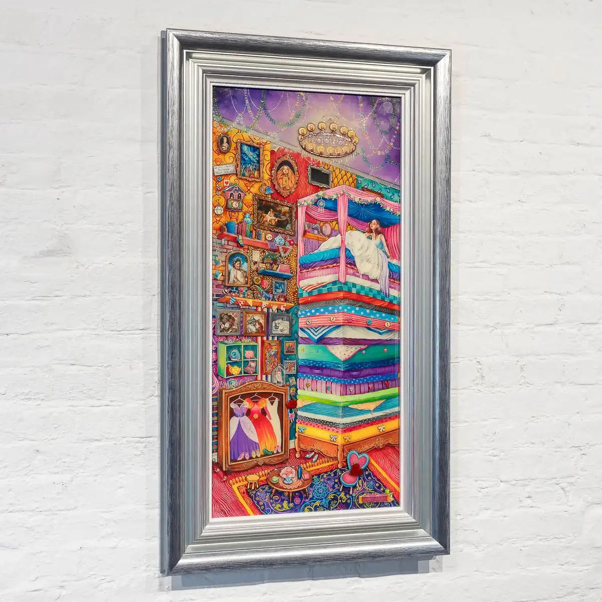 Princess and the Pea - Edition by artist Kerry Darlington - Wyecliffe Galleries