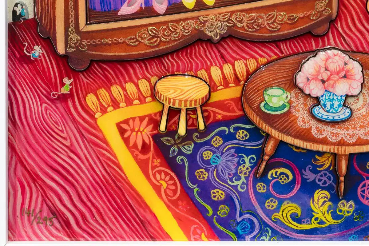 Princess and the Pea - Edition by artist Kerry Darlington - Wyecliffe Galleries