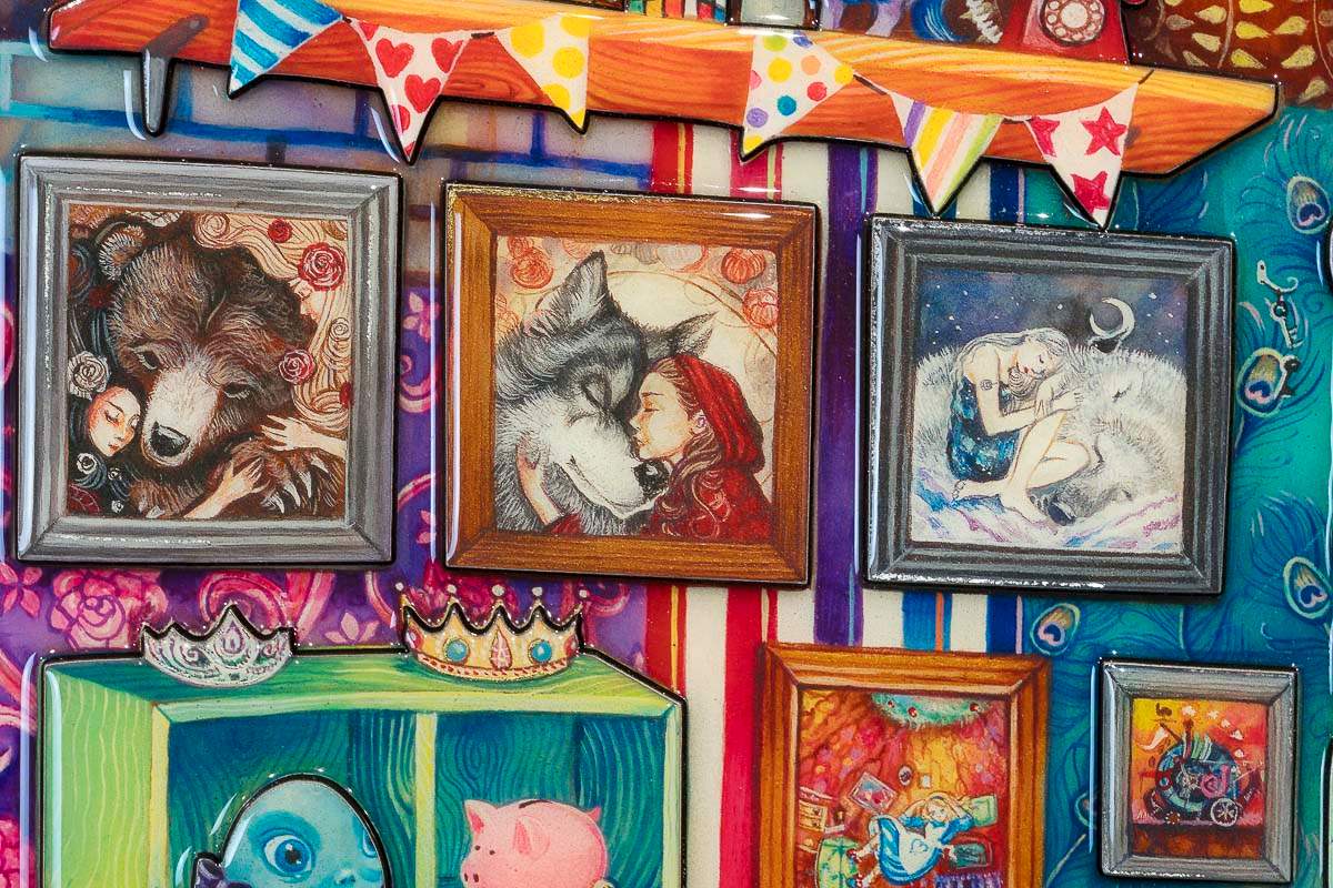 Princess and the Pea - Edition by artist Kerry Darlington - Wyecliffe Galleries