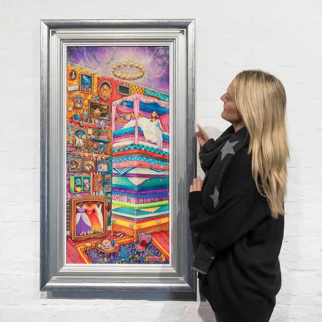 Princess and the Pea - Edition by artist Kerry Darlington - Wyecliffe Galleries