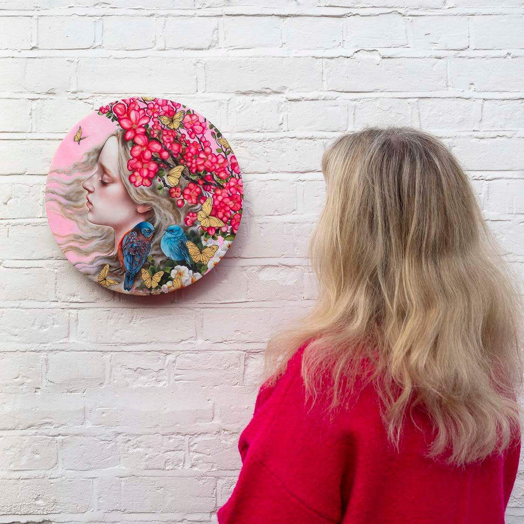 Respiro - Original by artist Kerry Darlington - Wyecliffe Galleries