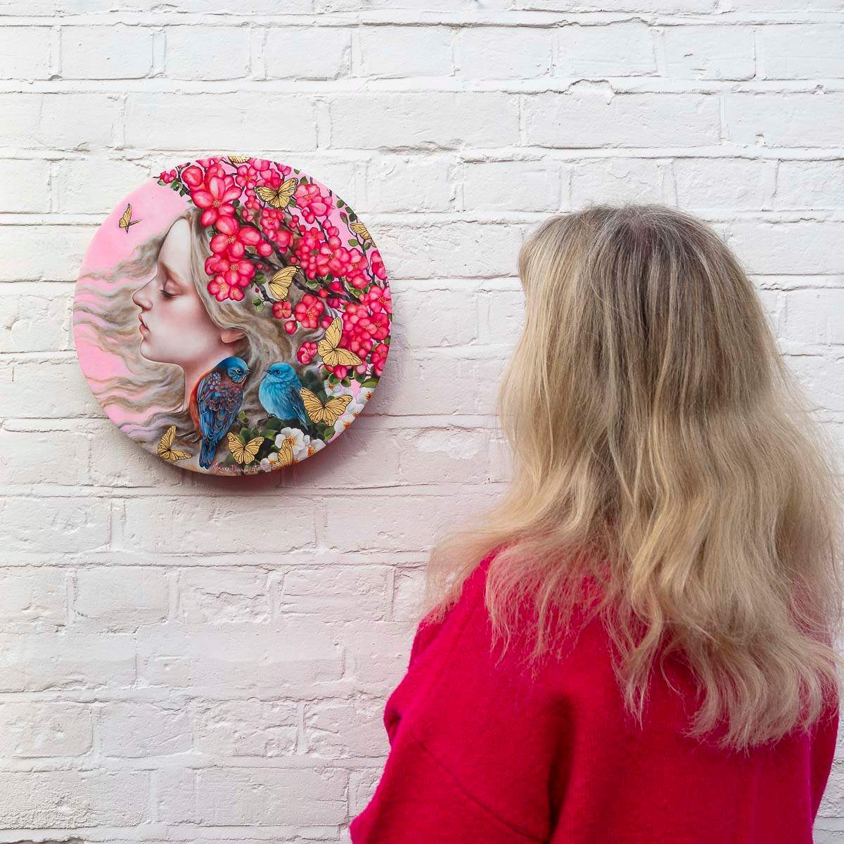 Respiro - Original by artist Kerry Darlington - Wyecliffe Galleries