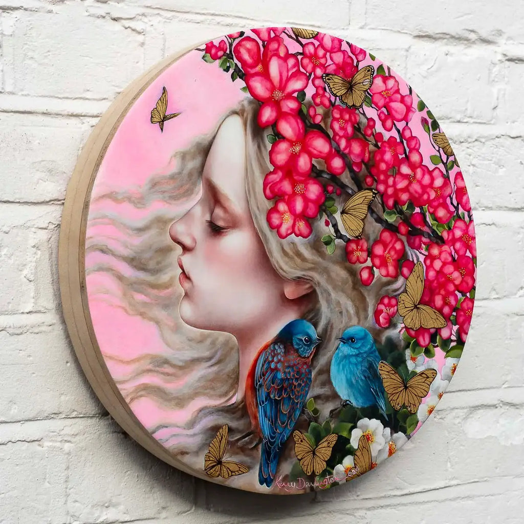 Respiro - Original by artist Kerry Darlington - Wyecliffe Galleries