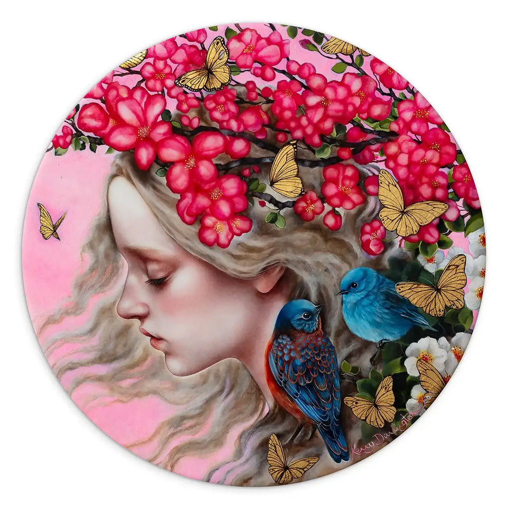 Respiro - Original by artist Kerry Darlington - Wyecliffe Galleries