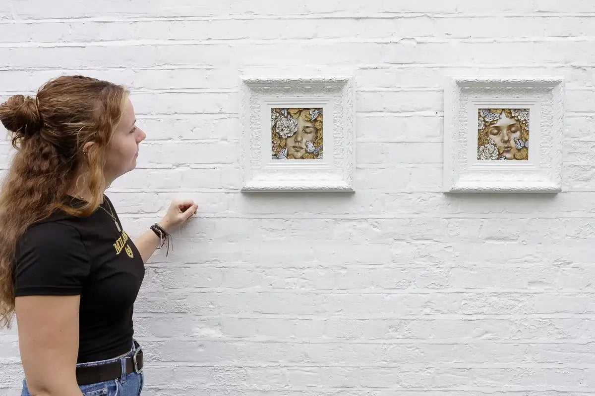 Romeo and Juliet - Original SET - SOLD by artist Kerry Darlington - Wyecliffe Galleries