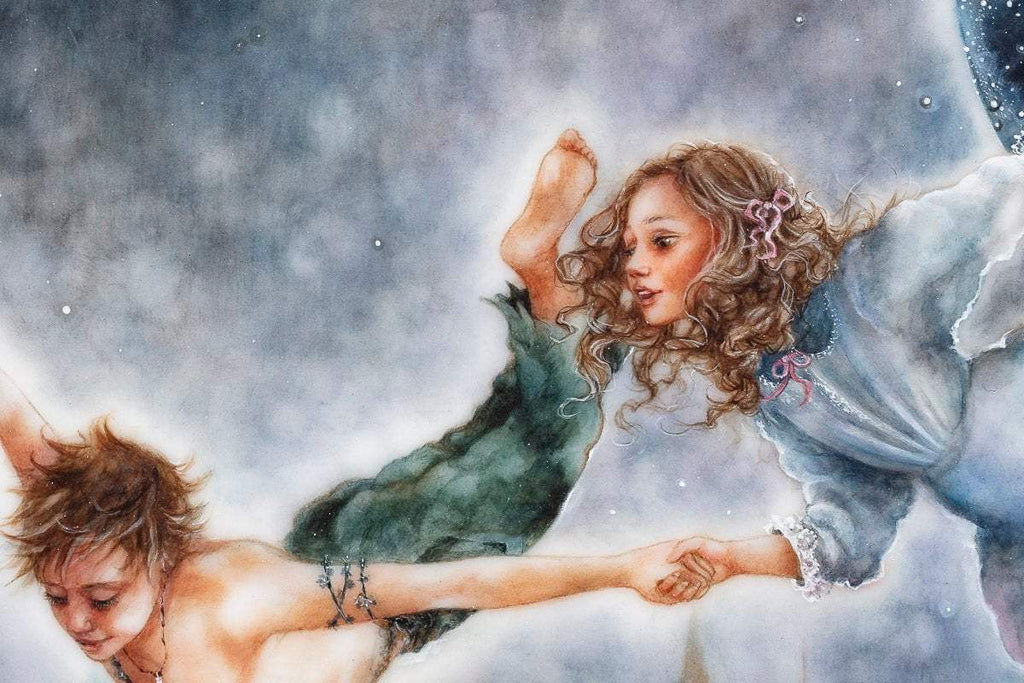 Second Star To The Right, And Straight On 'Til Morning - Original - SOLD by artist Kerry Darlington - Wyecliffe Galleries