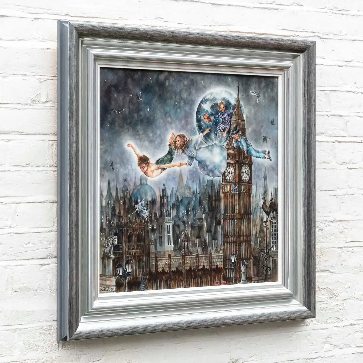 Second Star To The Right, And Straight On 'Til Morning - Original - SOLD by artist Kerry Darlington - Wyecliffe Galleries