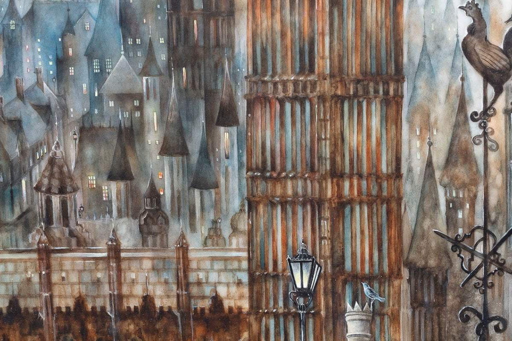 Second Star To The Right, And Straight On 'Til Morning - Original - SOLD by artist Kerry Darlington - Wyecliffe Galleries