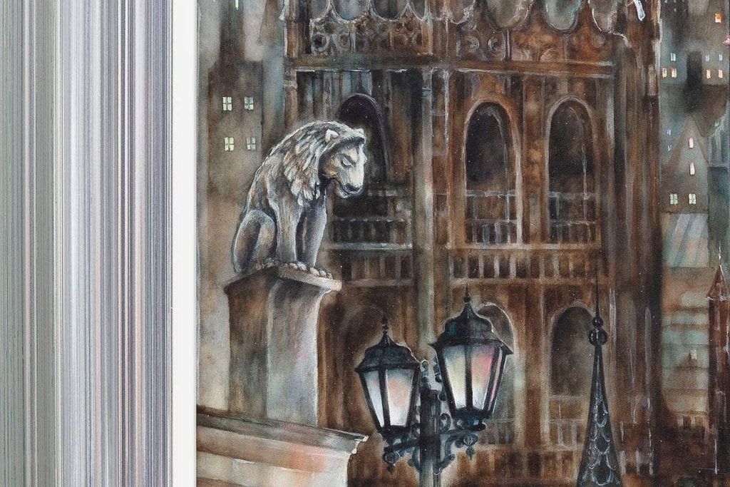 Second Star To The Right, And Straight On 'Til Morning - Original - SOLD by artist Kerry Darlington - Wyecliffe Galleries