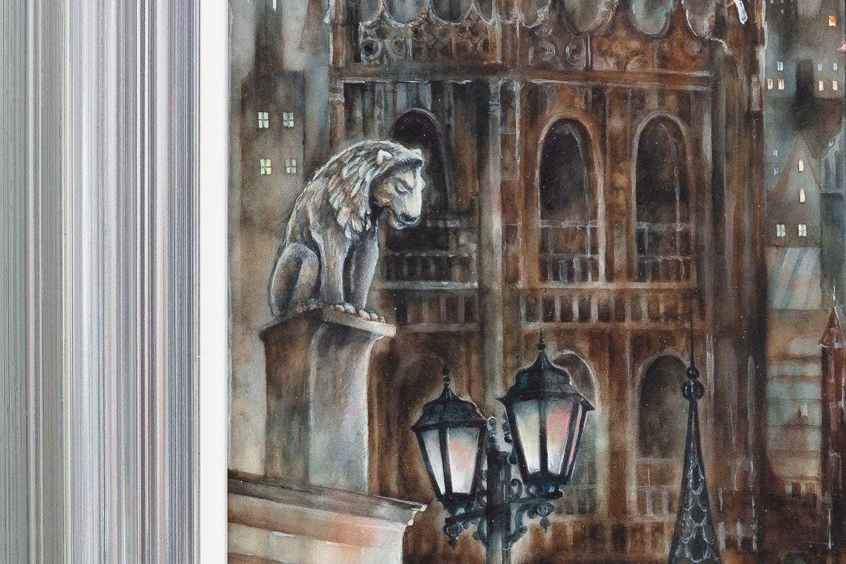 Second Star To The Right, And Straight On 'Til Morning - Original - SOLD by artist Kerry Darlington - Wyecliffe Galleries