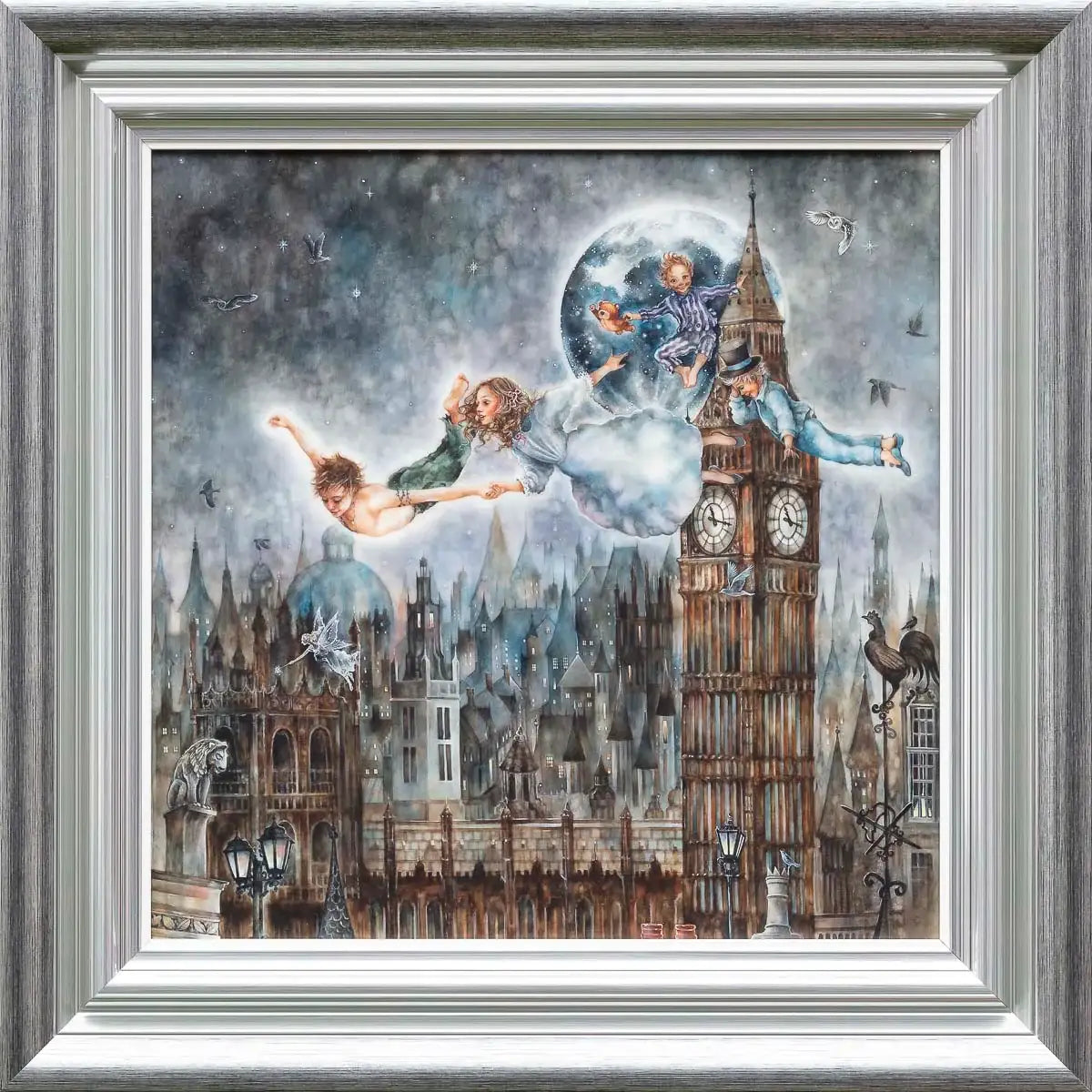 Second Star To The Right, And Straight On 'Til Morning - Original - SOLD by artist Kerry Darlington - Wyecliffe Galleries