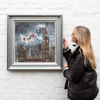 Second Star To The Right, And Straight On 'Til Morning - Original - SOLD by artist Kerry Darlington - Wyecliffe Galleries