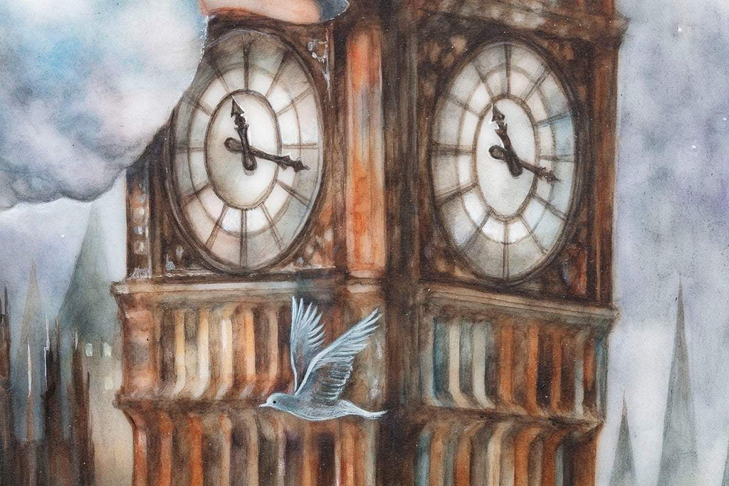 Second Star To The Right, And Straight On 'Til Morning - Original - SOLD by artist Kerry Darlington - Wyecliffe Galleries