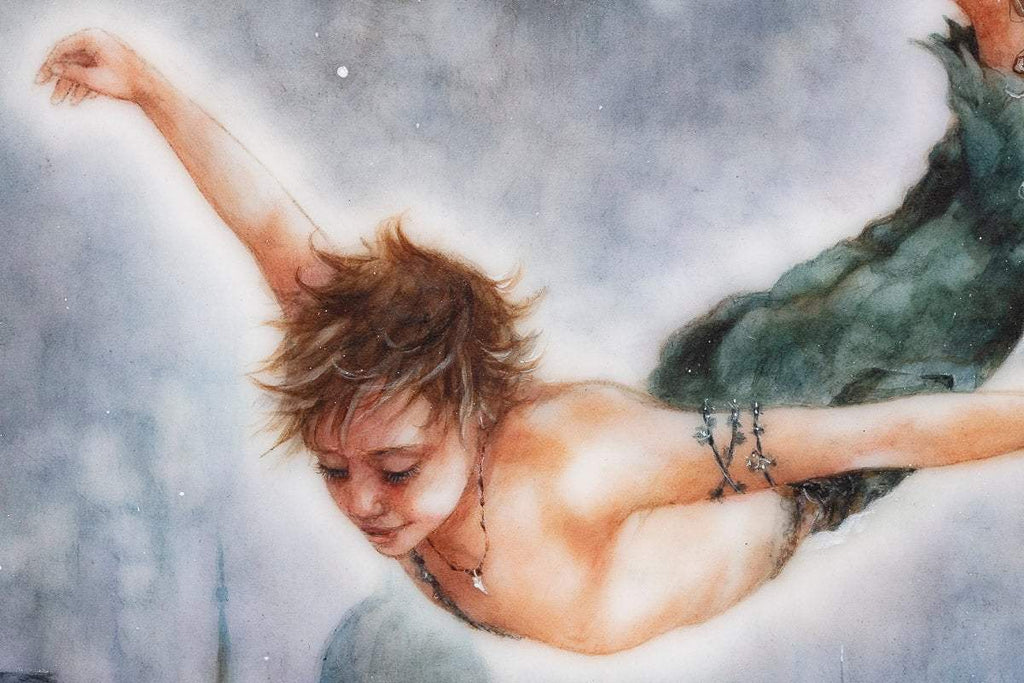 Second Star To The Right, And Straight On 'Til Morning - Original - SOLD by artist Kerry Darlington - Wyecliffe Galleries