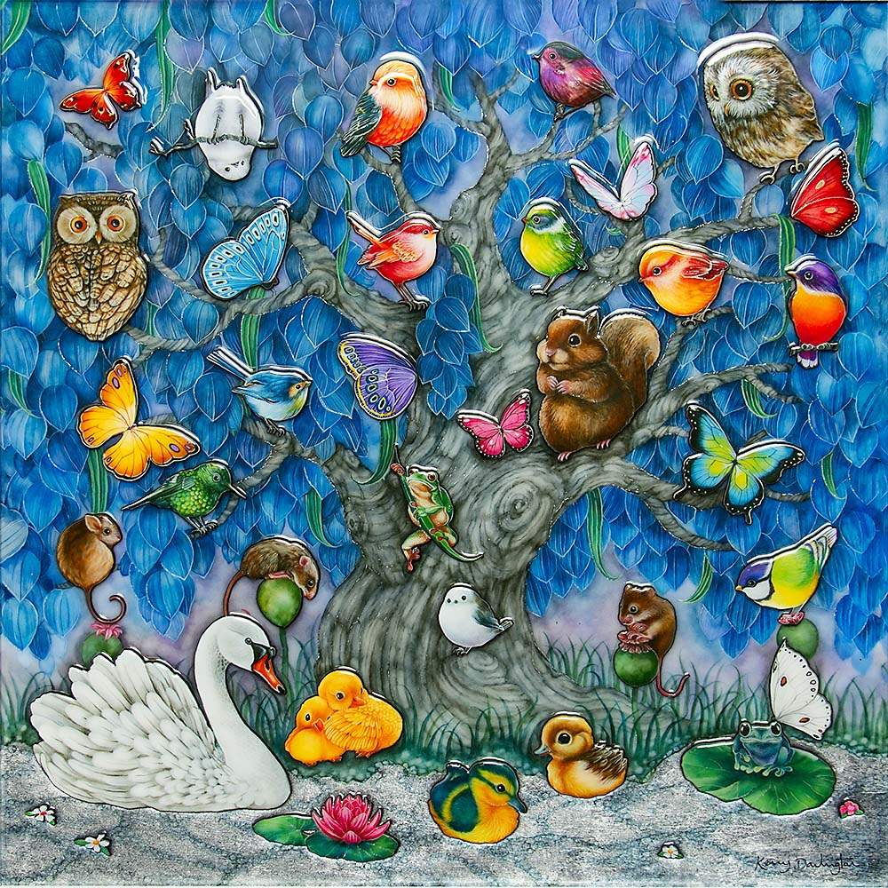 Silver Brook - Edition by artist Kerry Darlington - Wyecliffe Galleries