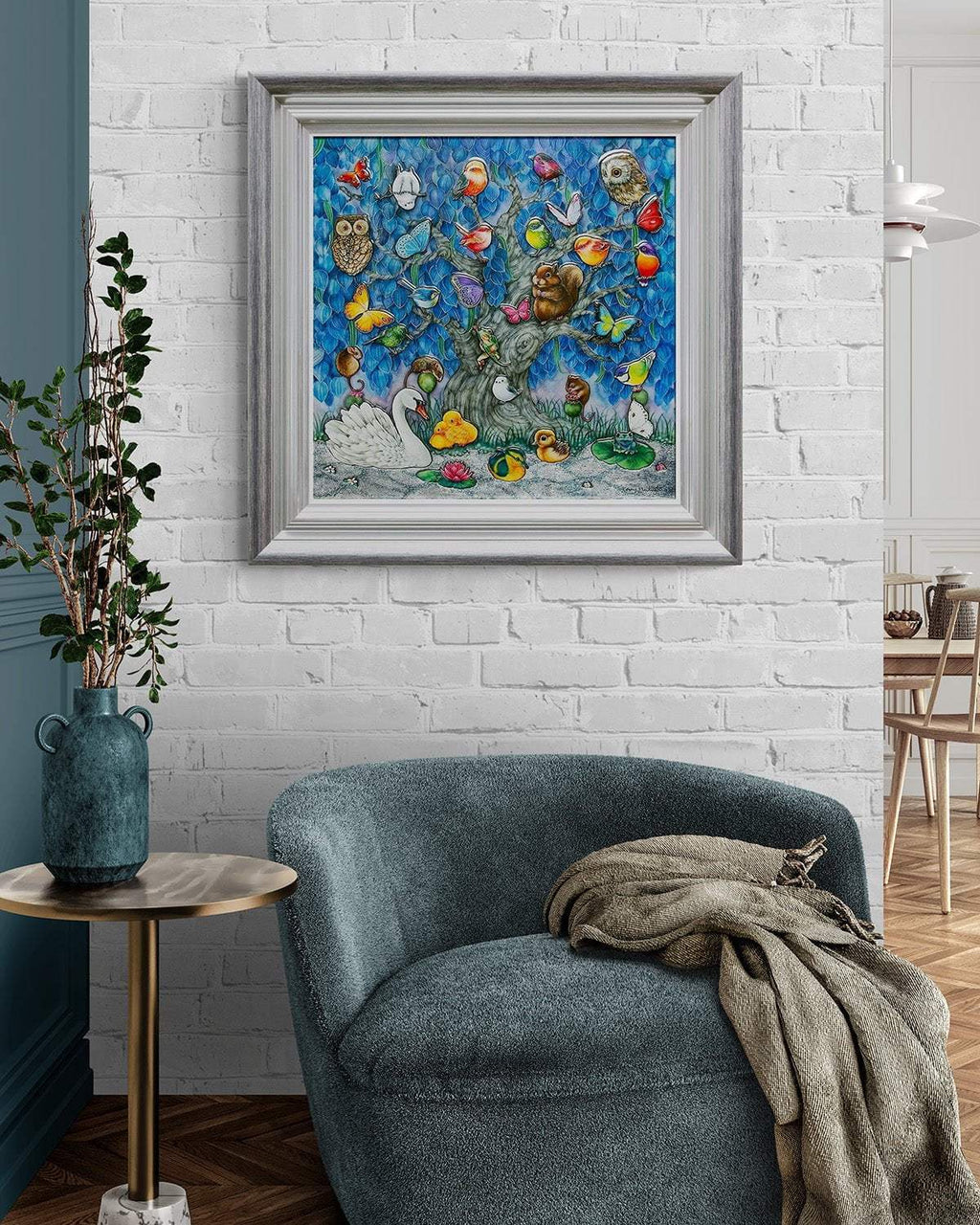 Silver Brook - Edition by artist Kerry Darlington - Wyecliffe Galleries