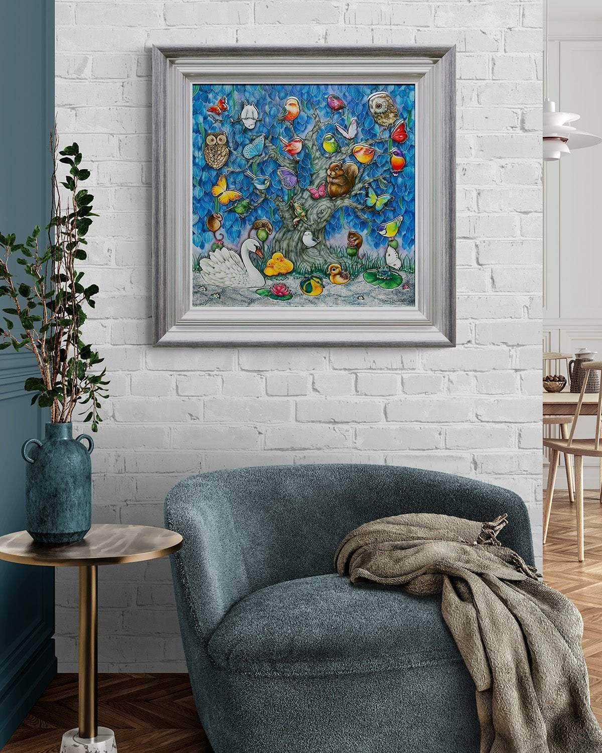 Silver Brook - Edition by artist Kerry Darlington - Wyecliffe Galleries
