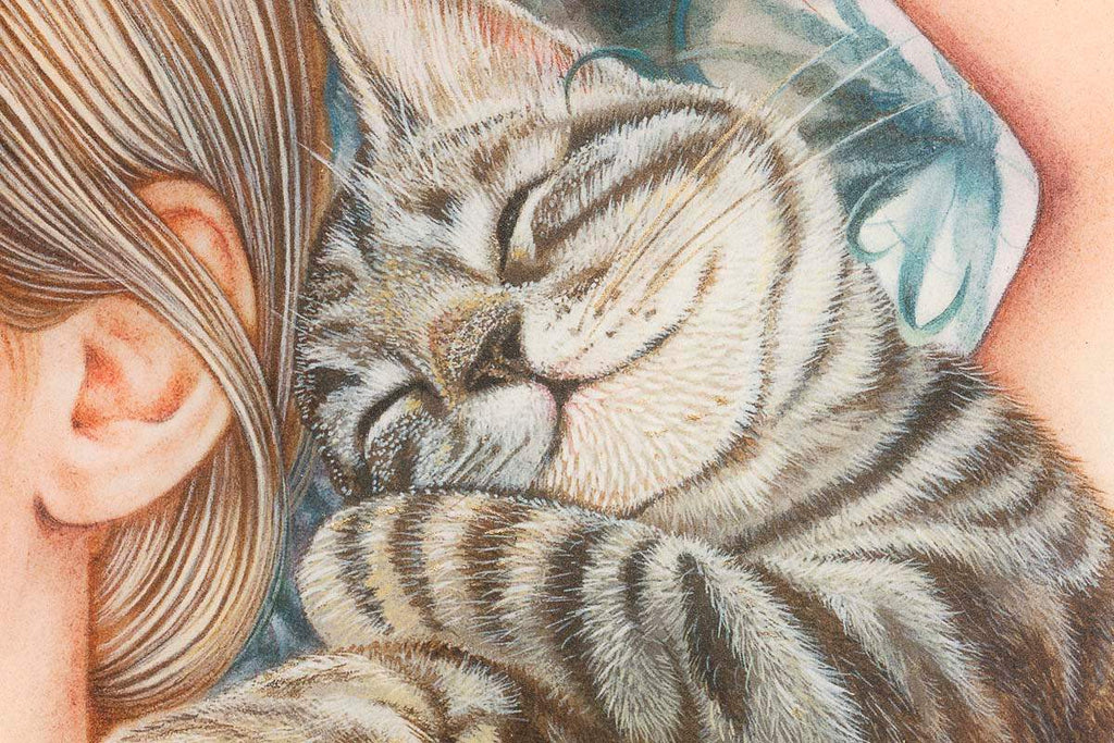 Sleeping Beauty - GOLD Edition by artist Kerry Darlington - Wyecliffe Galleries