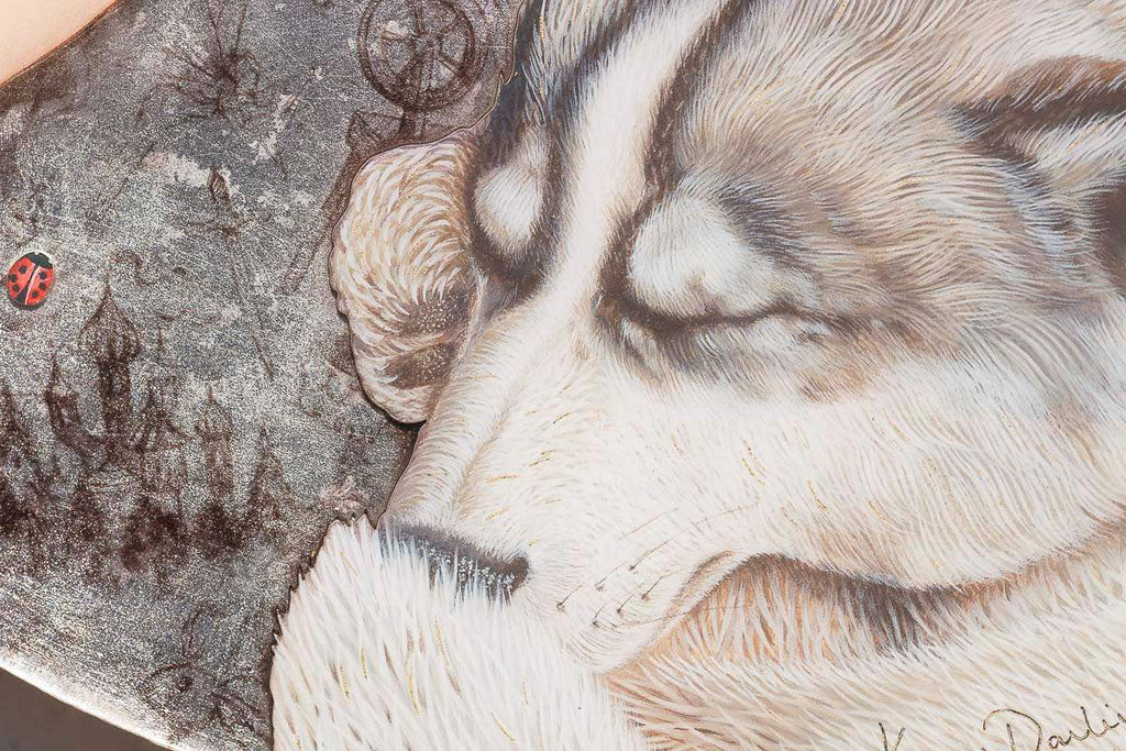 Sleeping Beauty - GOLD Edition by artist Kerry Darlington - Wyecliffe Galleries