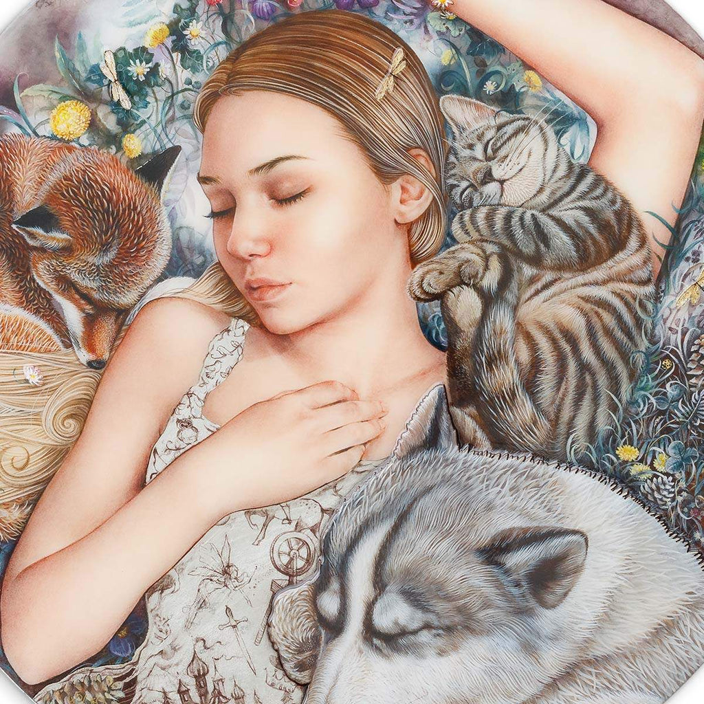 Sleeping Beauty - Edition by artist Kerry Darlington - Wyecliffe Galleries