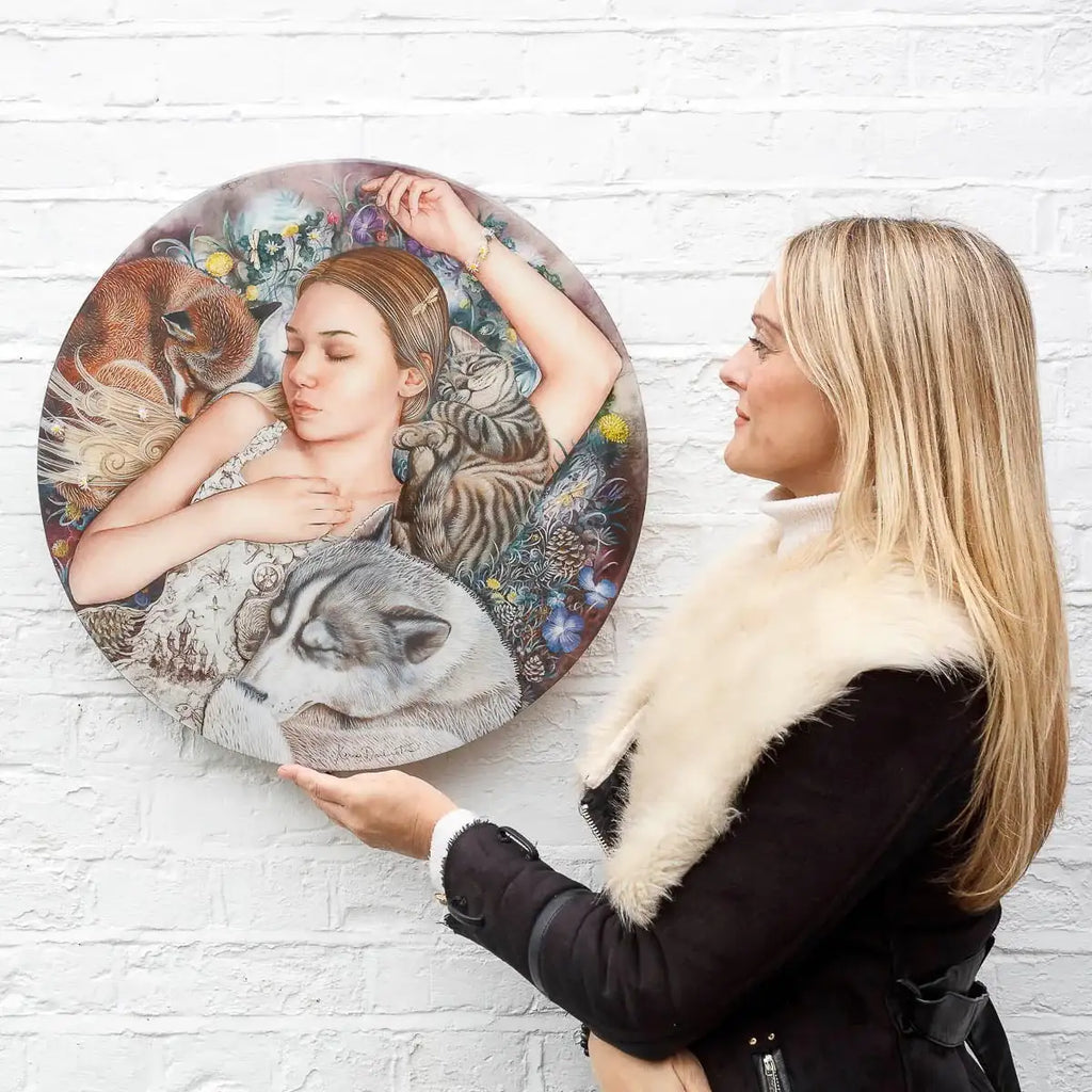 Sleeping Beauty - Edition by artist Kerry Darlington - Wyecliffe Galleries