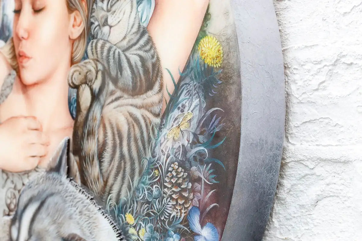 Sleeping Beauty - Edition by artist Kerry Darlington - Wyecliffe Galleries