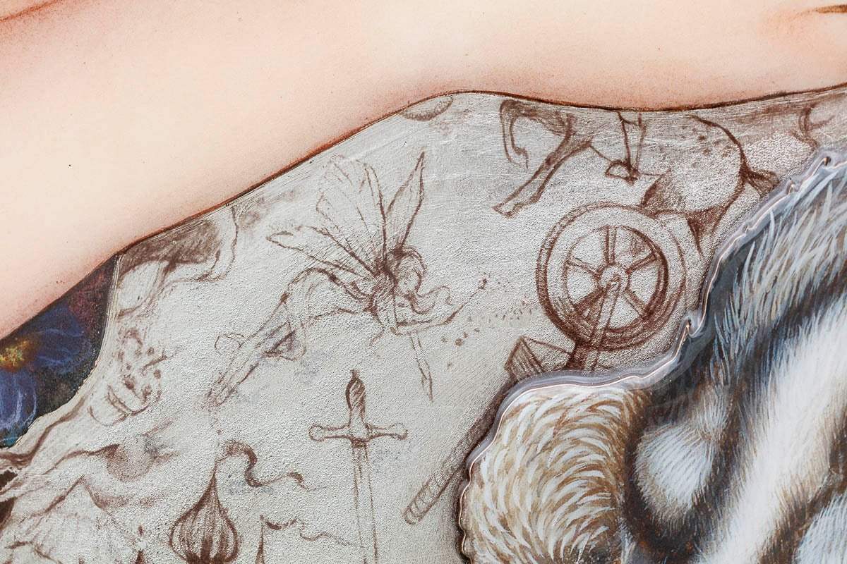 Sleeping Beauty - Edition by artist Kerry Darlington - Wyecliffe Galleries