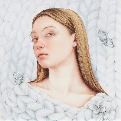 Softness - Original - SOLD by artist Kerry Darlington - Wyecliffe Galleries